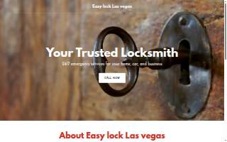 Easy Lock - Las Vegas NV website