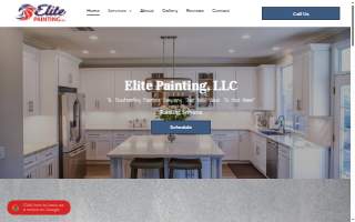 Elite Painting, LLC website