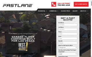 Fastlane Coatings website
