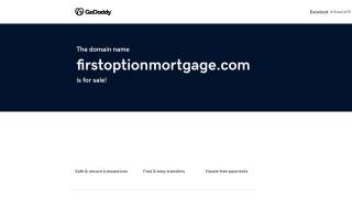 First Option Mortgage Las Vegas website