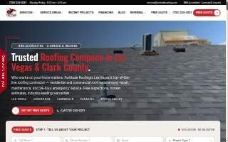 Fortitude Roofing website