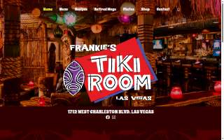 Frankie's Tiki Room website
