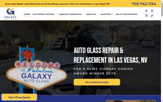 Galaxy Auto Glass website