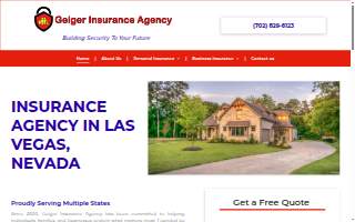 Geiger Insurance Agency website