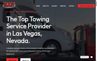 Go&Go Towing and Transport website