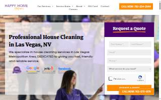 Happy Home Helpers website