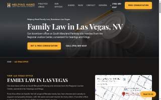 Helping Hand Family & Divorce Attorneys website