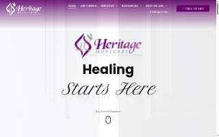 Heritage Mortuary Inc. website
