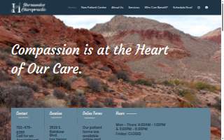 Hernandez Chiropractic website