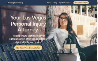 Hwang Law Group website