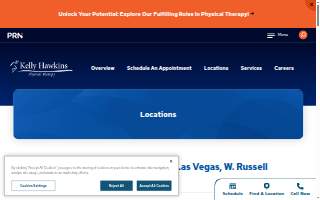 Kelly Hawkins Physical Therapy - Las Vegas, W. Russell Rd. website