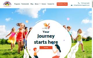 Kids Learning Path of Paradise website