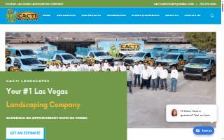 Landscapes Las Vegas website