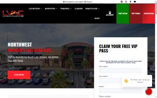 Las Vegas Athletic Clubs - Northwest website