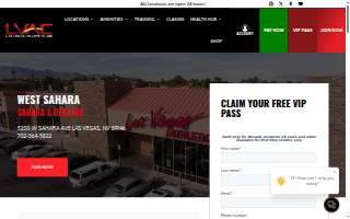Las Vegas Athletic Clubs - West website