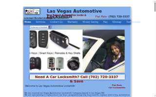 Las Vegas Automotive Locksmith website
