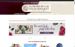 Las Vegas Bouquet website