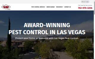 Las Vegas Pest Contol website