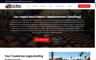 Las Vegas Roofing website