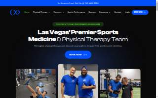 Limitless Sports Medicine & Physical Therapy website