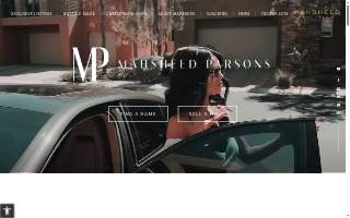 Mahsheed Parsons - Las Vegas Luxury Real Estate website