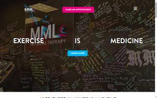 MML Physical Therapy website