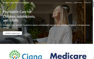MODERN PSYCHIATRY Las Vegas website