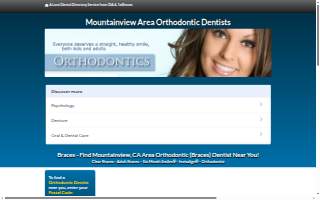 Mountain View Orthodontics of Las Vegas website
