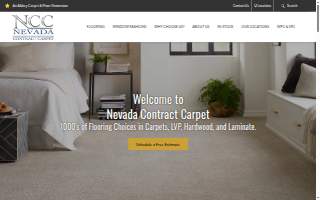 Nevada Contract Carpet website