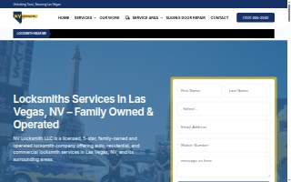 NV Locksmith LLC -Las Vegas website