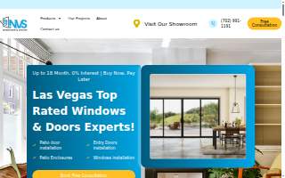NVS Windows And Doors of Las Vegas website