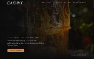 Oak & Ivy website