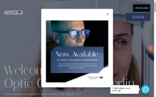 Optic Gallery Summerlin website