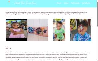 Paint the Town Fun website