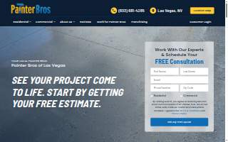 Painter Bros of Las Vegas Painting Company website