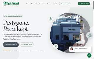 Pest Control Solutions, Inc. website