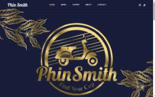 Phin Smith Coffee House website