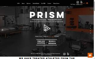 PRISM Physical Therapy website