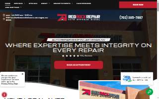 Red Rock Repair website