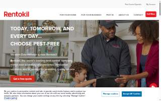 Rentokil website