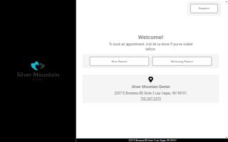 Silver Mountain Dental website