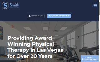 Smith Therapy Partners website
