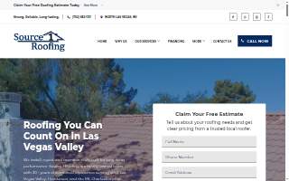 Source 1 Roofing website