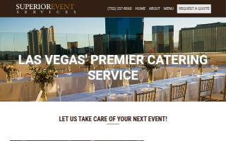 Superior Event Services / Franco & Sons Catering website