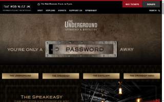 The Underground Speakeasy and Distillery website