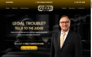 The Vegas Lawyers website