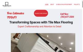 Tile Max Flooring website