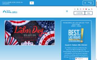 Tottori Allergy & Asthma Associates: Dr. David H. Tottori of Las Vegas website