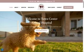 Town Center Animal Hospital website