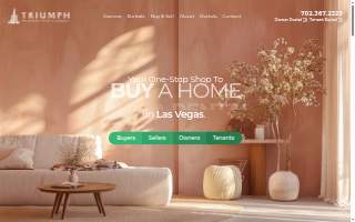 Triumph Property Management website